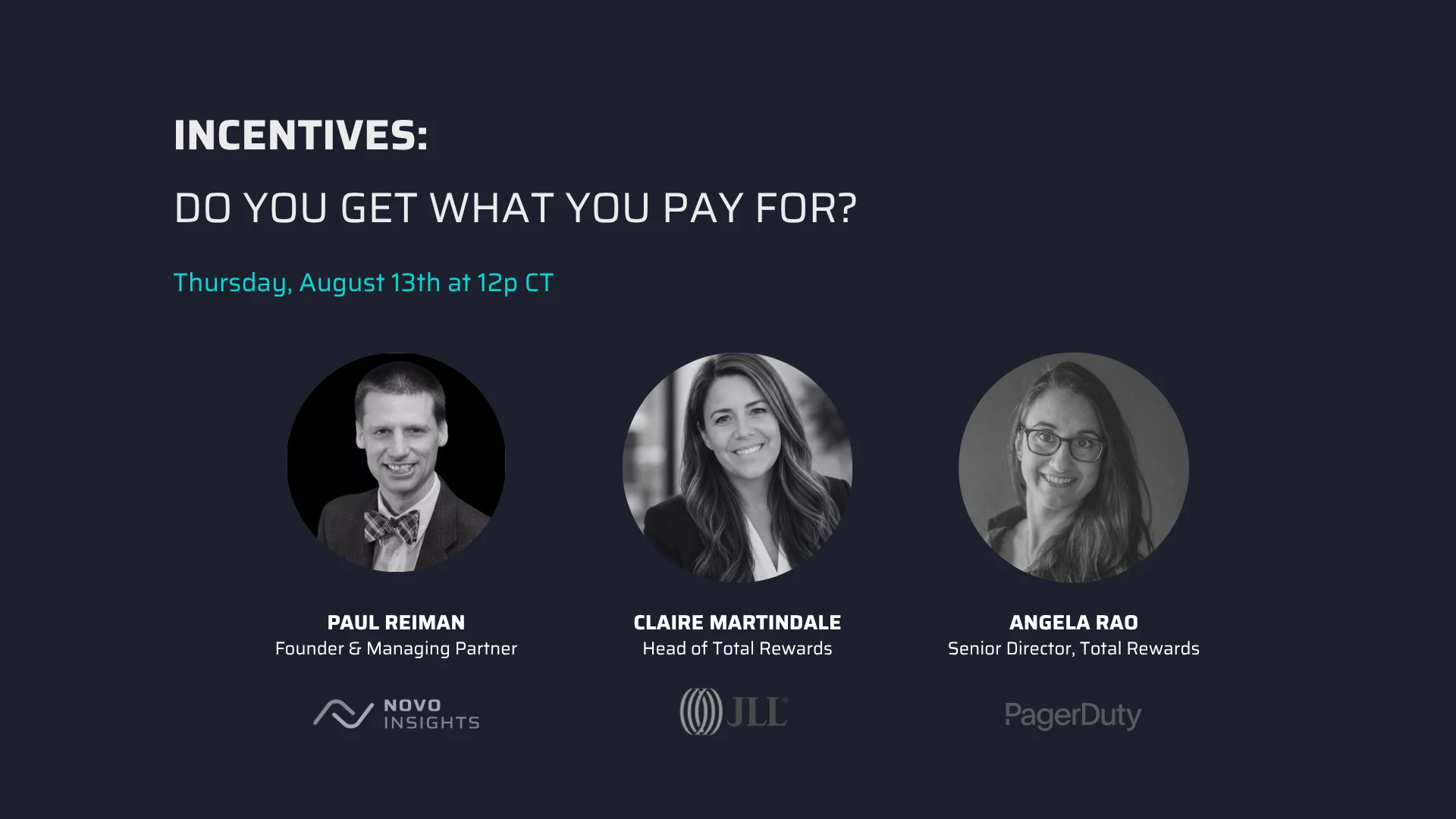 Webinar Replay: Incentives, Do You Get What You Pay For?